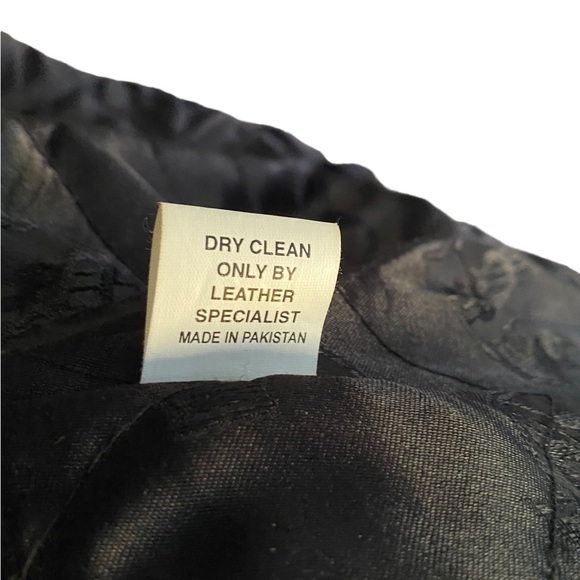 VINTAGE HIGHWAY ONE LEATHER MOTORCYCLE JACKET size XL - Picture 11 of 12